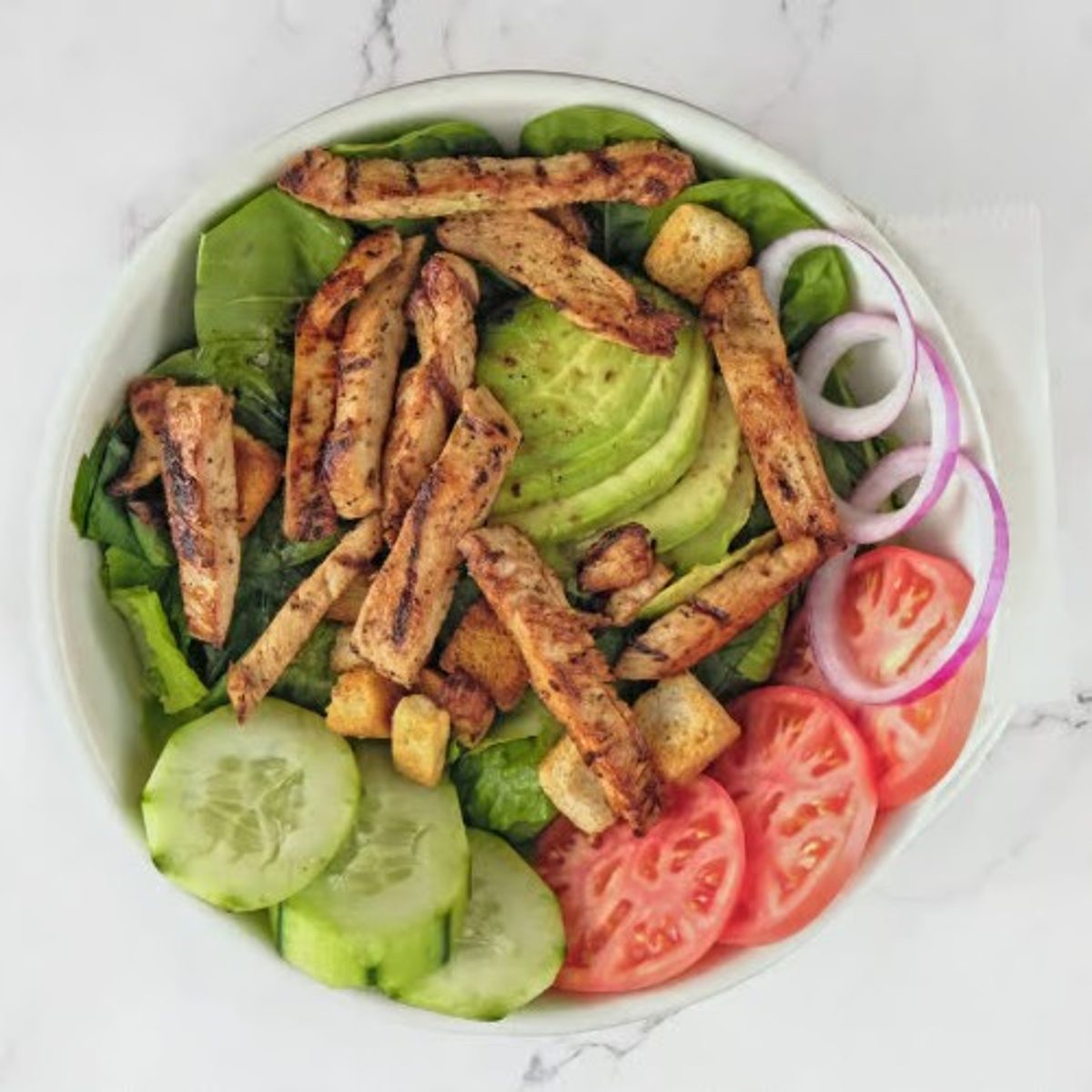Avocado & Chicken Salad